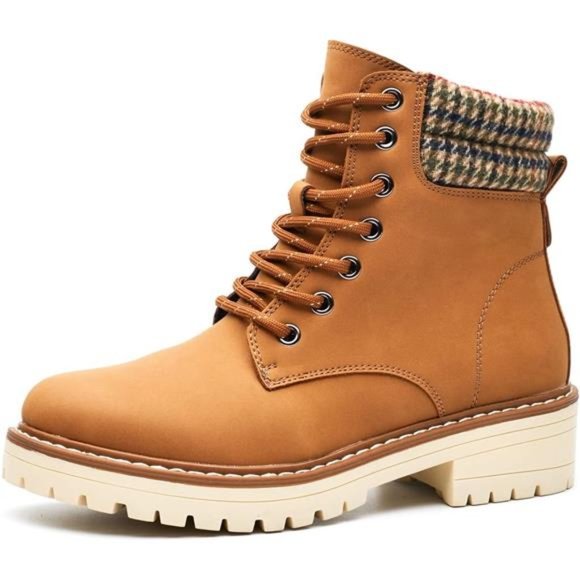 Women's Hiking Boots Non-slip Outdoor Casual Boot, Camel
